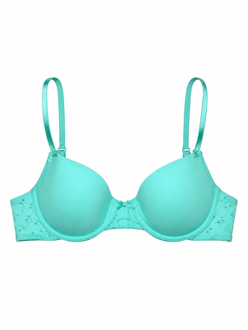 Aerie Mint Green Eyelet Molded Underwire Bra 32B